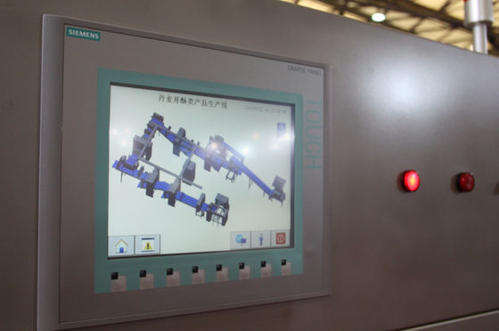 comprare Video della macchina del laminatore della pasta dello SpA di Siemens disponibile per il prodotto di pasticceria differente di forme fabbricazione online
