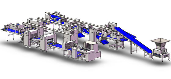 comprare Alta linea di produzione del creatore del croissant di automazione G850 con capacità industriale fabbricazione online