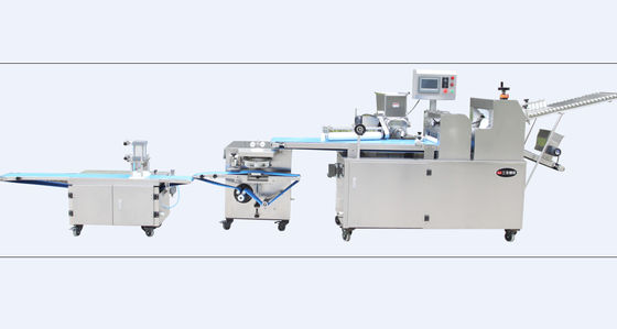 comprare Linea di produzione due volte di rotolamento del pane macchina di cottura facoltativa con il sarto su ordinazione online manufacture