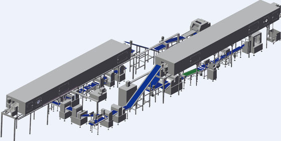 comprare Attrezzatura industriale di filtraggio automatica di panificazione del forno di larghezza di 800mm online manufacture