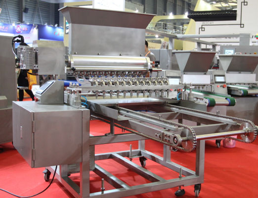 comprare Depositante del biscotto di 12 ugelli per il bigné, macchine industriali del depositante del forno online manufacture