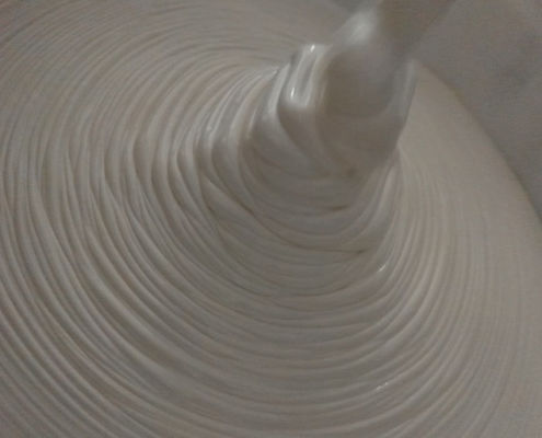comprare La linea di produzione dello swiss roll 40 chilowatt, macchina del creatore del dolce chiffon con compone la linea fabbricazione online