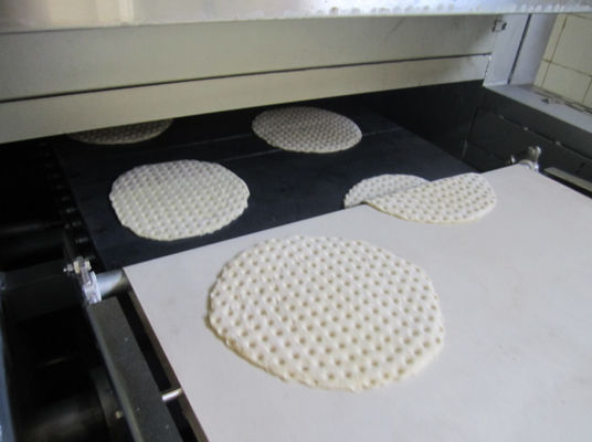 comprare Linea di produzione industriale della pizza controllata dallo SpA di Siemens per la varia crosta della pizza del diametro fabbricazione online
