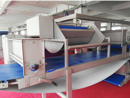comprare Linea di produzione del croissant del pannello di Siemens macchina automatica del biscotto per la fabbrica del forno fabbricazione online