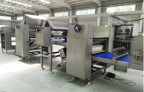 comprare Automatico - linea di produzione della pita di impermeabilizzazione con il forno a tunnel del combustibile gassoso, macchina del creatore di pane della pita fabbricazione online