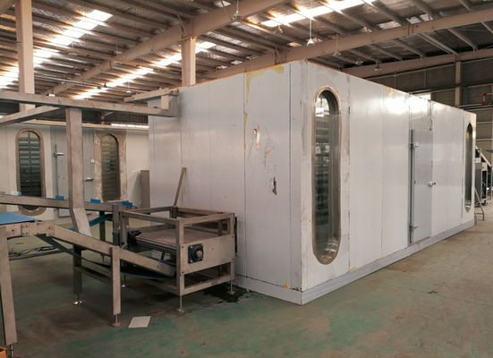 comprare macchina di congelamento automatica del laminatore della pasta da 1200 chilogrammi /h-1500kg/h, pasta sfoglia che fa macchina con gli impiegati. - Di ℃ 40 fabbricazione online