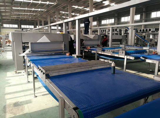 comprare Linea di produzione araba della pita con 7 strati del Proffer del tunnel per la macchina della pita del Libano fabbricazione online