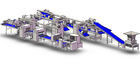 comprare Linea di produzione industriale del croissant con la taglierina di rotolamento su misura ZNJ 800 del triangolo fabbricazione online