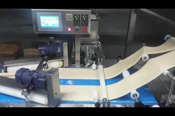 comprare Più piccola linea di produzione del soffio ZKS380 con due tunnel di congelamento automatici fabbricazione online
