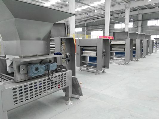 comprare Il bene durevole 144 strati del servomotore dell'azionamento della pasta della macchina del laminatore, macchina di laminazione commerciale per le pasticcerie danesi fabbricazione online