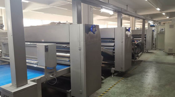 comprare Linea di produzione italiana automatica della pizza del CE G1200 cotta con il forno a tunnel fabbricazione online