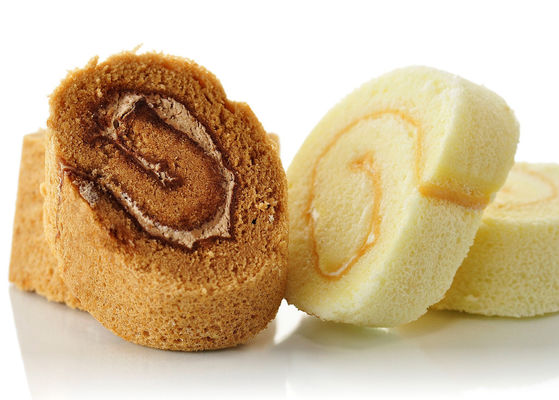 comprare La linea durevole dello swiss roll per il riempimento di linea di produzione di controllo dello SpA attrezzatura, linea di produzione dello swiss roll fabbricazione online