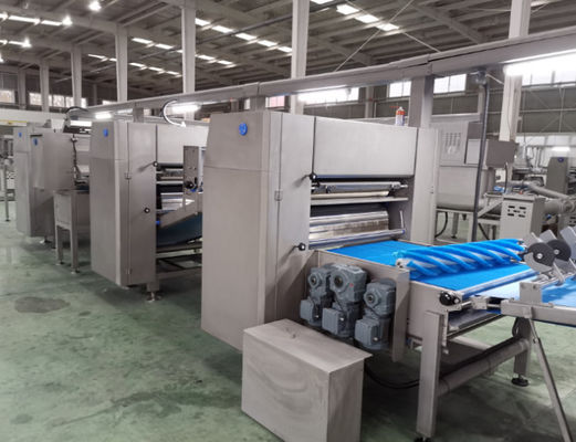 comprare Linea di produzione araba automatica variabile del pane della pita di dimensione 300kg/H fabbricazione online