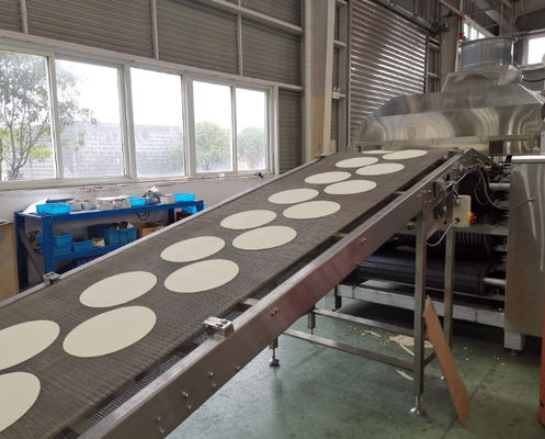 comprare Una linea di produzione industriale della tortiglia G650 di acciaio inossidabile 304 fornito di touch screen per la richiesta di capacità elevata online manufacture