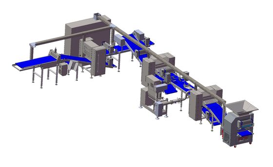 comprare Pane molle delle baguette della pasta di controllo dello SpA che cuoce facendo attrezzatura online manufacture